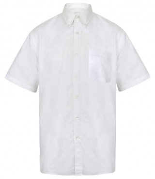 Henbury H515 Short Sleeve Classic Oxford Shirt